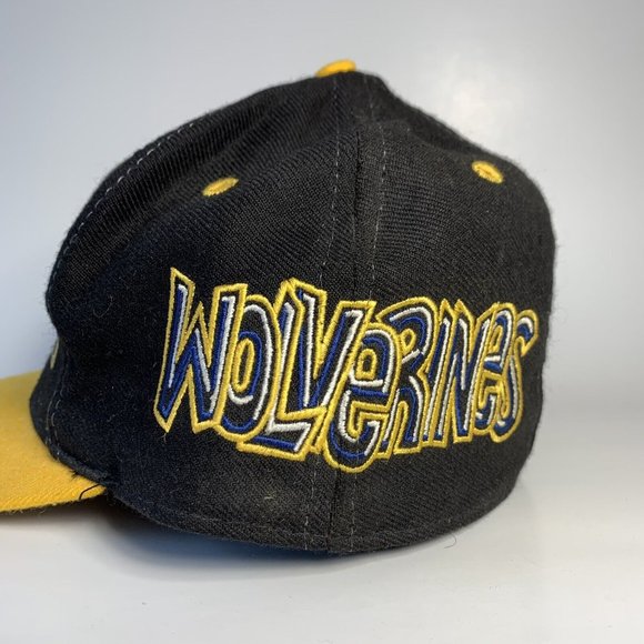Top Of The World Michigan Wolverines Vintage TOW Fitted Hat SnapBack 6.5 - Picture 2 of 7